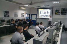 Studenci WBMiL na warsztatach edukacyjnych pod ptronatem firmy ZOLLER,