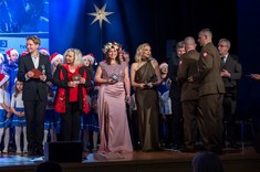 Koncert świąteczny dla żołnierzy WOT pełniących służbę w obronie granic Polski,