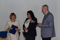 Od lewej: D. Nowak, dr inż. D. Głowacz-Czerwonka, dr J. Pusz,