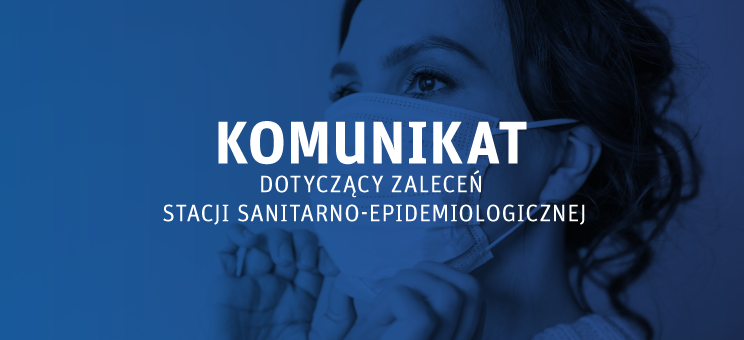 Komunikat Rektora PRz dot. zaleceń Stacji Sanitarno-Epidemiologicznej