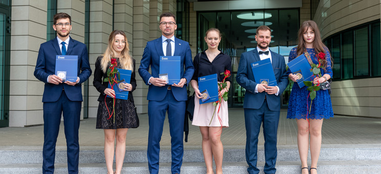 Od lewej: P. Miękina, A. Leśniak, K. Łuka, P. Śmigiel, K. Czech, K. Grabiec,