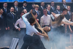 Koncert Chóru Akademickiego Politechniki Rzeszowskiej „Chórem za NATO i UE”