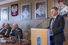 Wystąpienie rektora prof. P. Koszelnika,