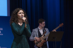 Występ zespołu FORTE Politechniki Rzeszowskiej,