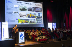 Dr hab. inż. Andrzej Trytek, prof. PRz, podczas wykładu inauguracyjnego,